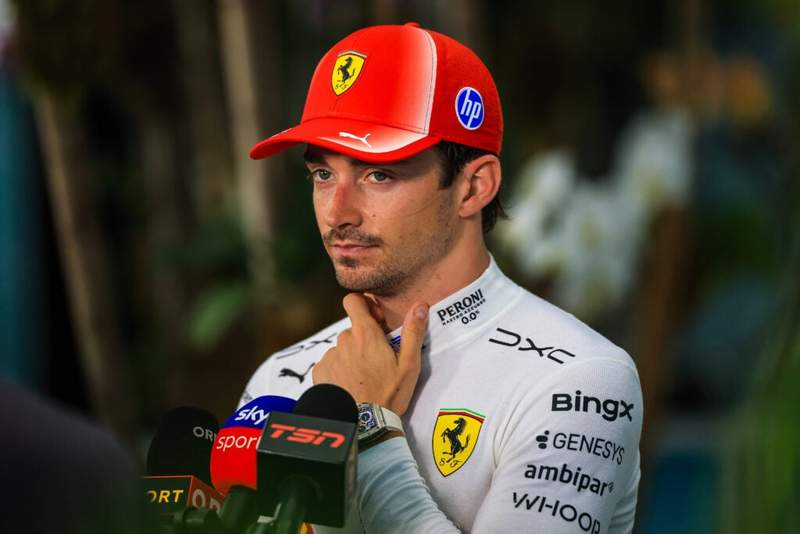 Charles Leclerc admits he isn’t looking forward to breaking one of Michael Schumacher’s Ferrari records