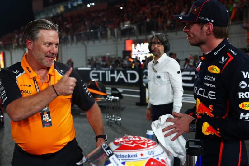 Members of Max Verstappen’s camp haven’t forgotten Zak Brown’s ‘unflattering’ interview remarks