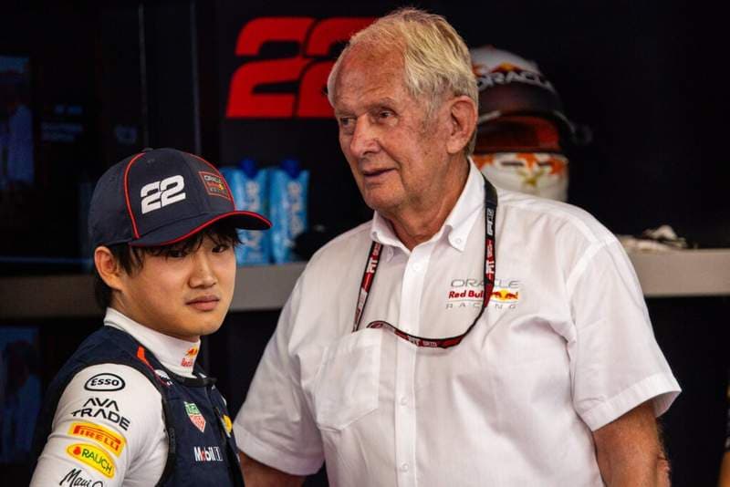 Helmut Marko shut down Yuki Tsunoda’s 2026 F1 move to Haas after Red Bull sacking