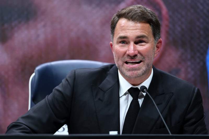 New Headline: "Eddie Hearn's Elite Boxers Face Off in Epic Title Match