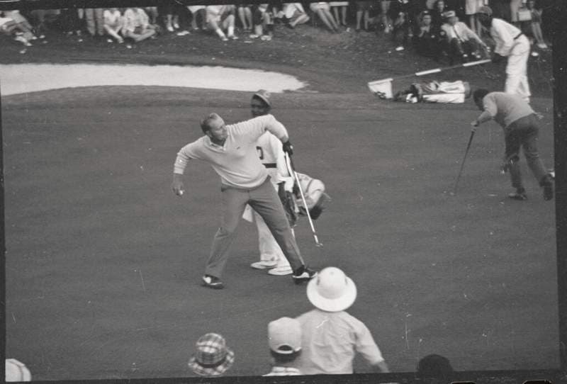 The one word that saw commentator Jack Whitaker banned from covering The Masters for five years