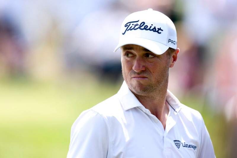 Justin Thomas sends message to Aaron Rai while making comment about PGA Championship setup
