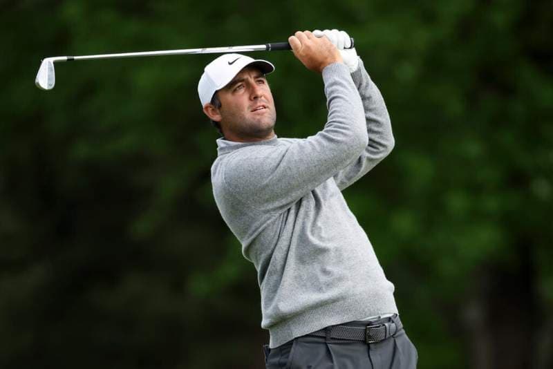 Scottie Scheffler completes career-first achievement after round one at the PGA Championship