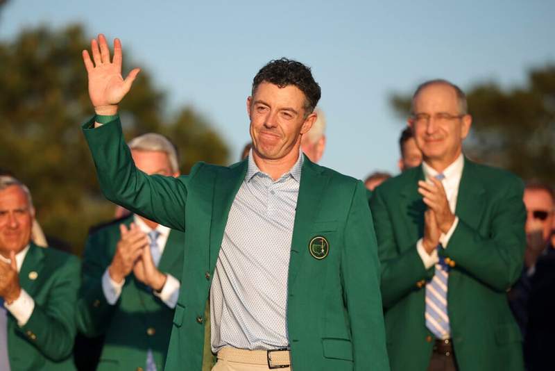 Nick Faldo tells Rory McIlroy four things he wants on next year’s Masters Champions Dinner menu