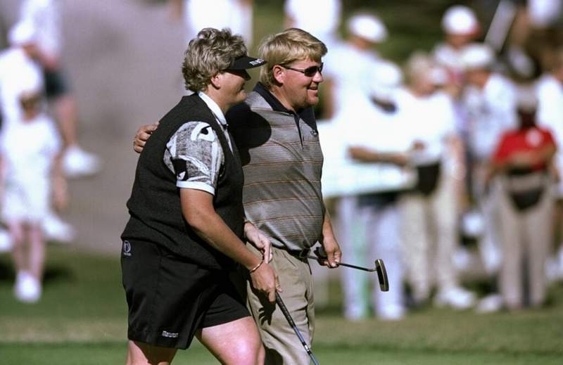 Laura Davies reveals what John Daly did on the 439-yard 16th hole at the Valspar Championship course