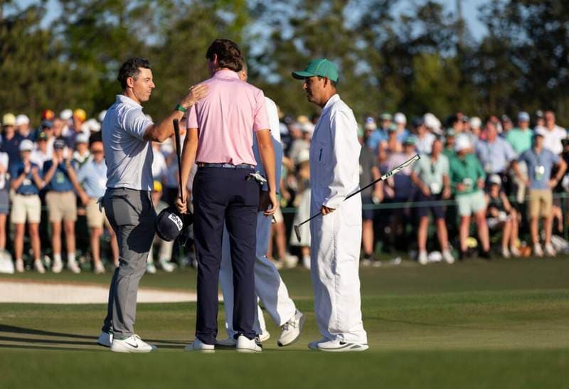 Mason Howell says how Rory McIlroy treated him during the first two rounds at The Masters