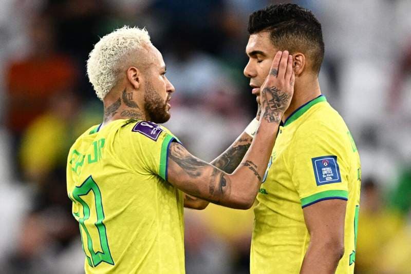 Casemiro adds fuel to Neymar World Cup debate after Brazil loss to France