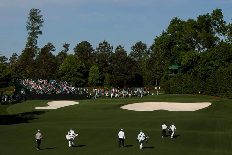 Masters champion admits he was trying not to ’embarrass himself’ on day three at Augusta National