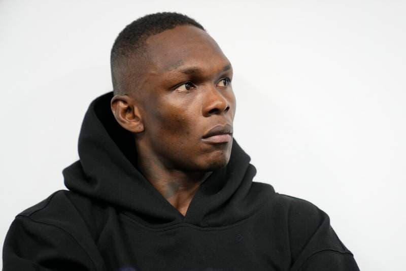 Israel Adesanya loses long-held spot in the middleweight division’s top five rankings