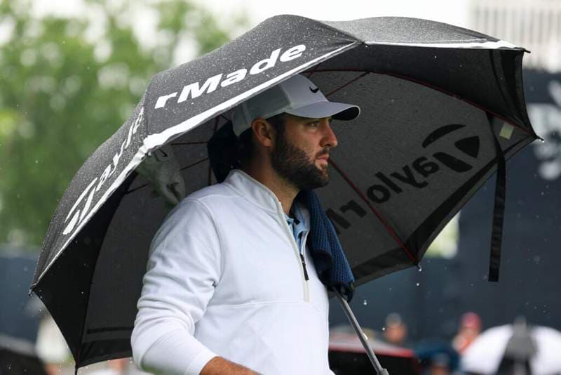 Scottie Scheffler’s first five results after Bennett was born as world number one withdraws from Houston Open