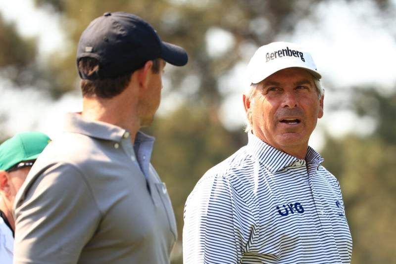 Fred Couples shares Rory McIlroy prediction he made to his caddie midway through day one at Augusta