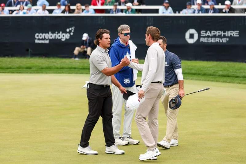 David Puig says what he thinks of Aldrich Potgieter after playing alongside him at the PGA Championship