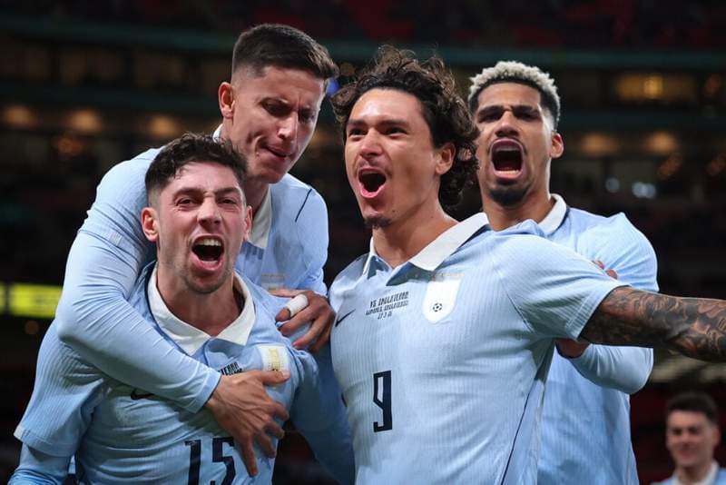 Uruguay football drops Real Madrid, Barcelona reminder after 1-1 draw vs. England