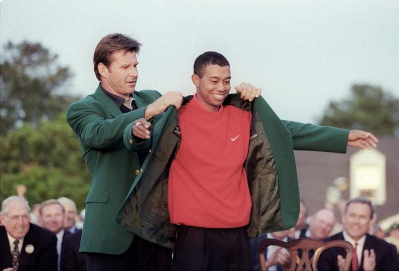 Sir Nick Faldo criticizes ‘predictably weak’ PGA Tour after Tiger Woods incident