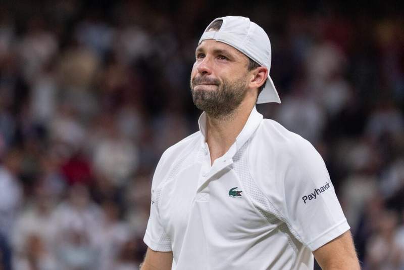 Grigor Dimitrov loses fifth straight in another shock defeat