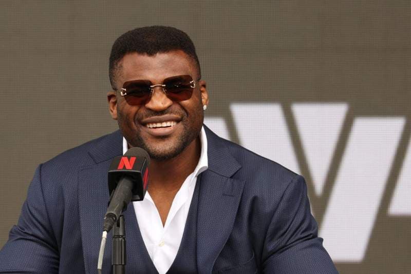 Francis Ngannou throws savage shade at Jon Jones during heated MVP press conference
