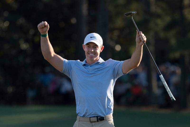Angry golf fans annoyed with ‘horrible’ TV coverage on Rory McIlroy’s final hole of The Masters