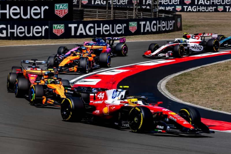 Hamilton Seizes Pole Position Over Norris in Fast-Charging China Race