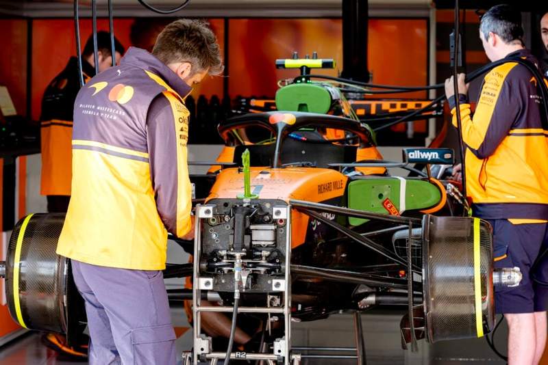 McLaren's Battery Crisis Hits Lando Norris as Driver Nears Grid Penalty