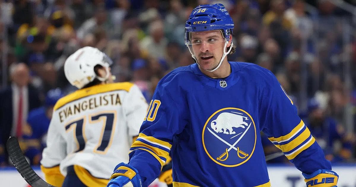 Sabres rule out 2 players for all of Round 2.