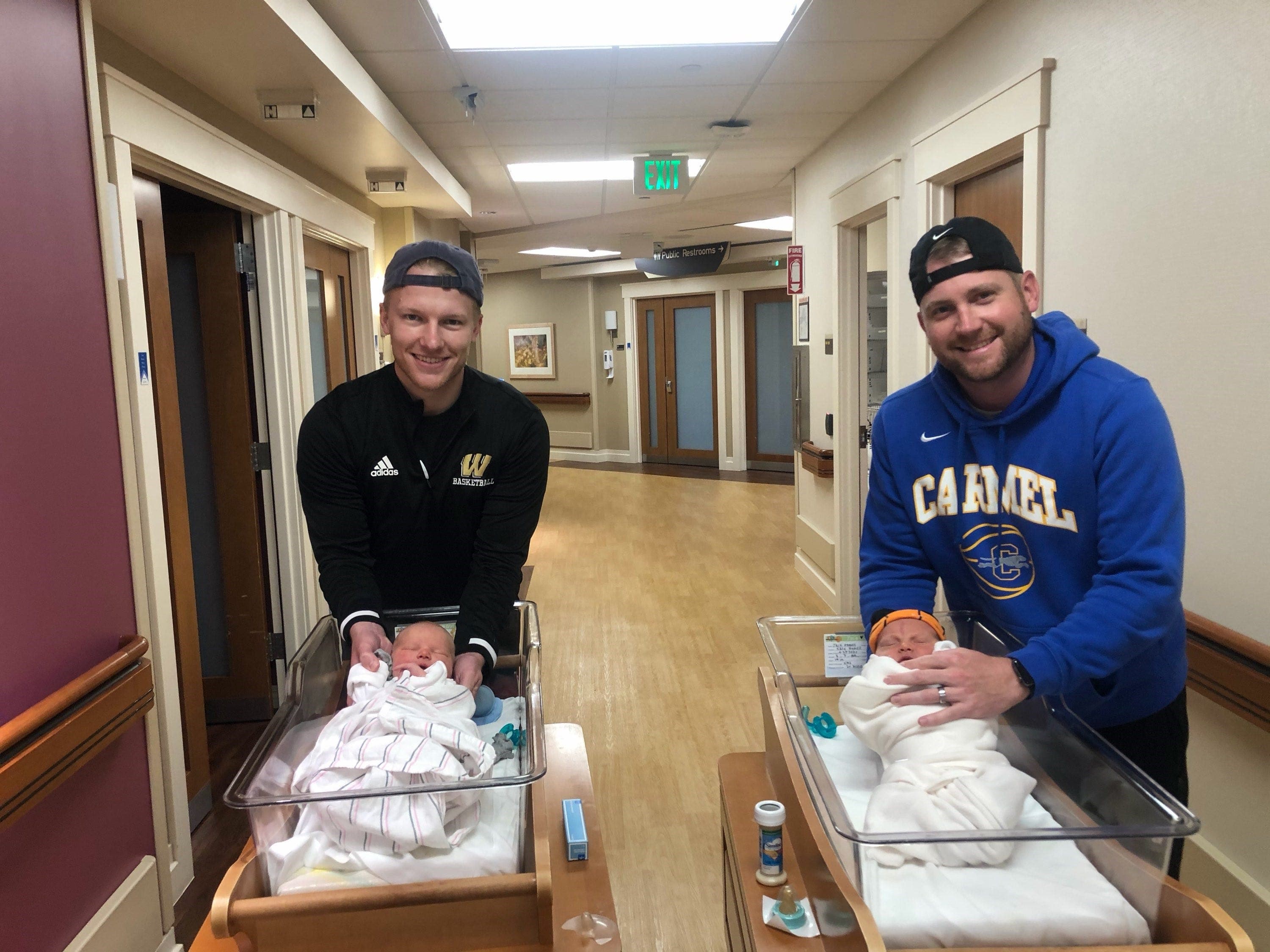 Chance meeting in hospital leads to two Indiana high school coaches teaming up in Iowa