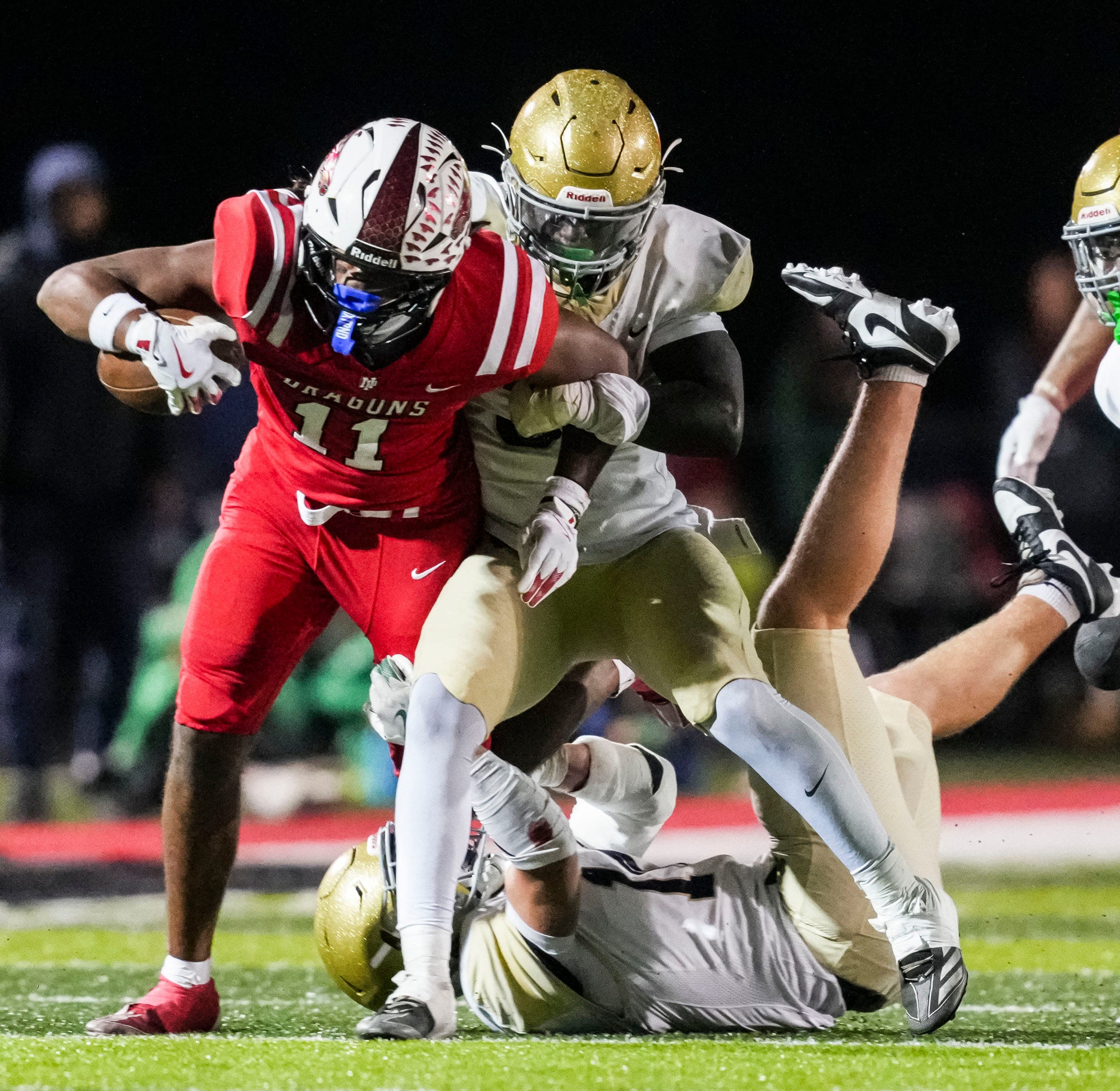 New Palestine tight end Mason Oglesby will pick from four schools, sets decision date