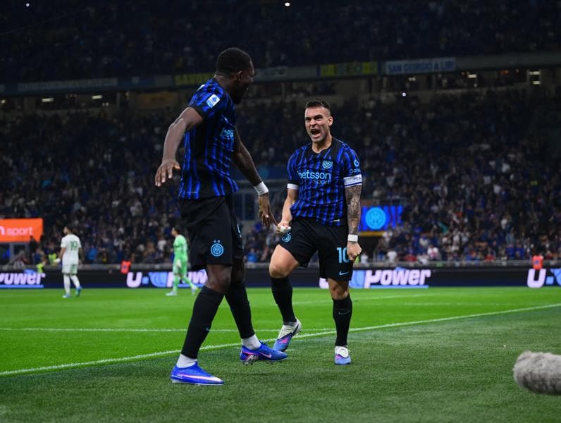 A super Inter beat Roma 5-2 at San Siro