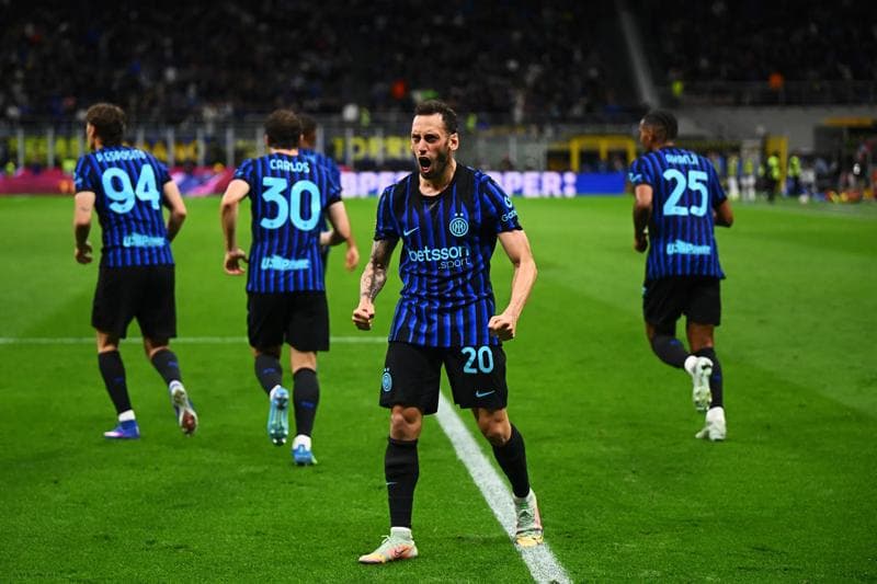 The 16th final, Calha's 50 goals: the stats from Inter vs. Como