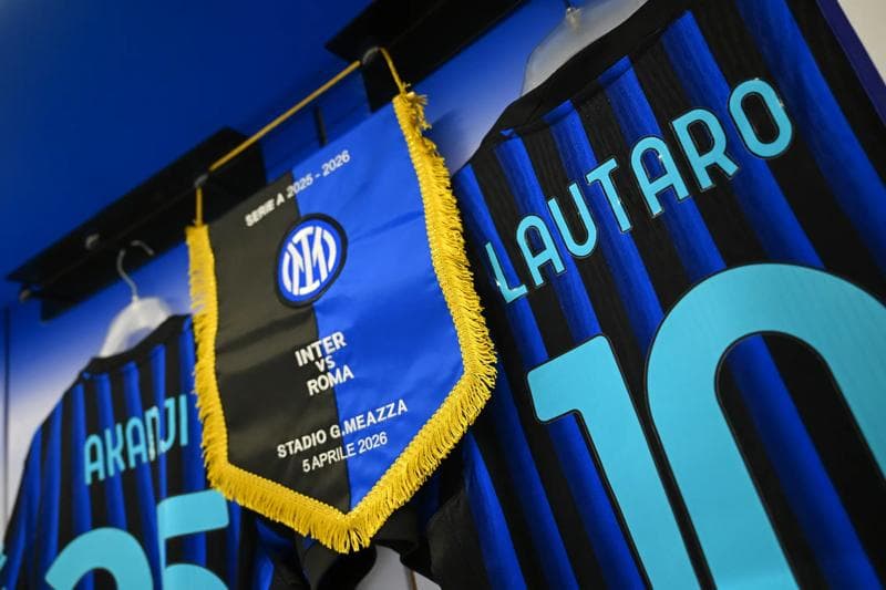 Official line-ups for Inter vs. Roma