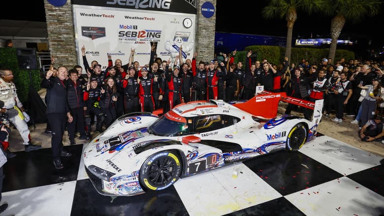 Porsche Was Unstoppable At Sebring Despite Hauling 44 Pounds Of Added Ballast