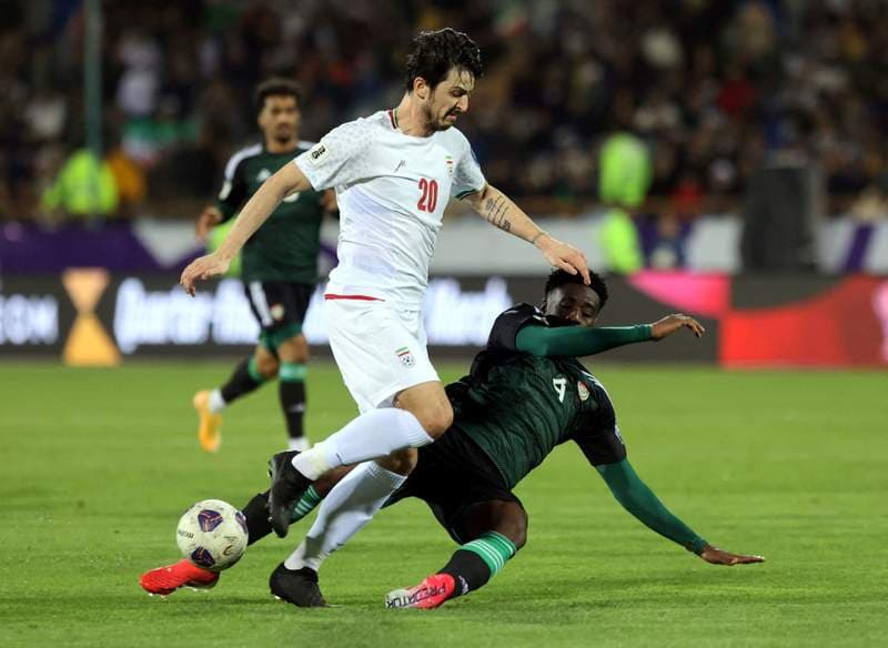 Iran expels star striker Azmoun over 'disloyalty,' likely out of World Cup