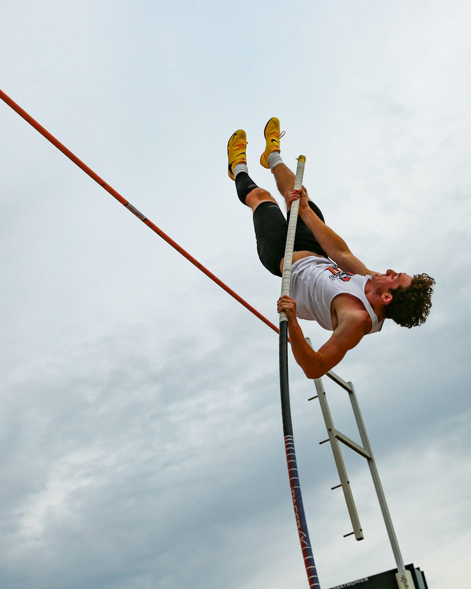Harrison pole vaulter David Warner conquering personal quests
