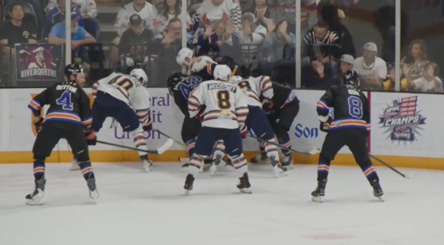 What the Peoria Rivermen said after a Game 3 loss to Knoxville in SPHL semifinals