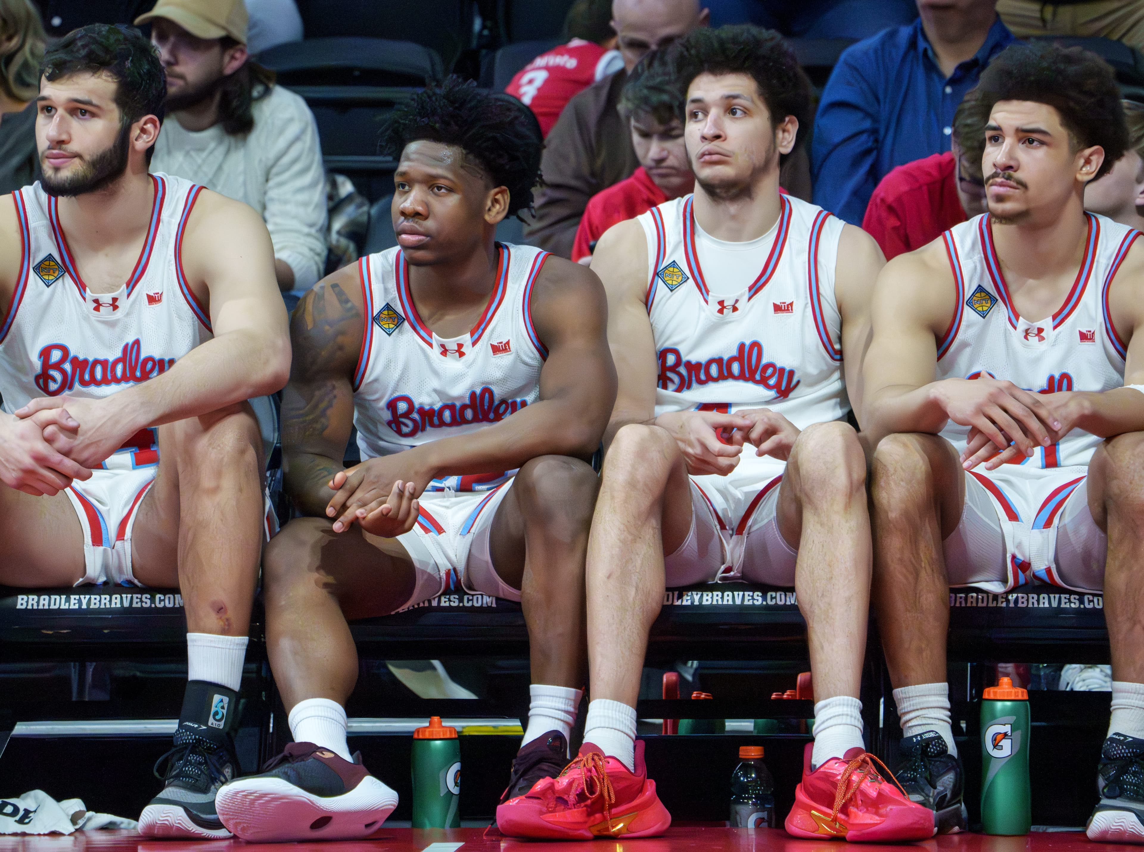 'Punched in the mouth': How Bradley Braves men's NIT run ended with loss to Dayton