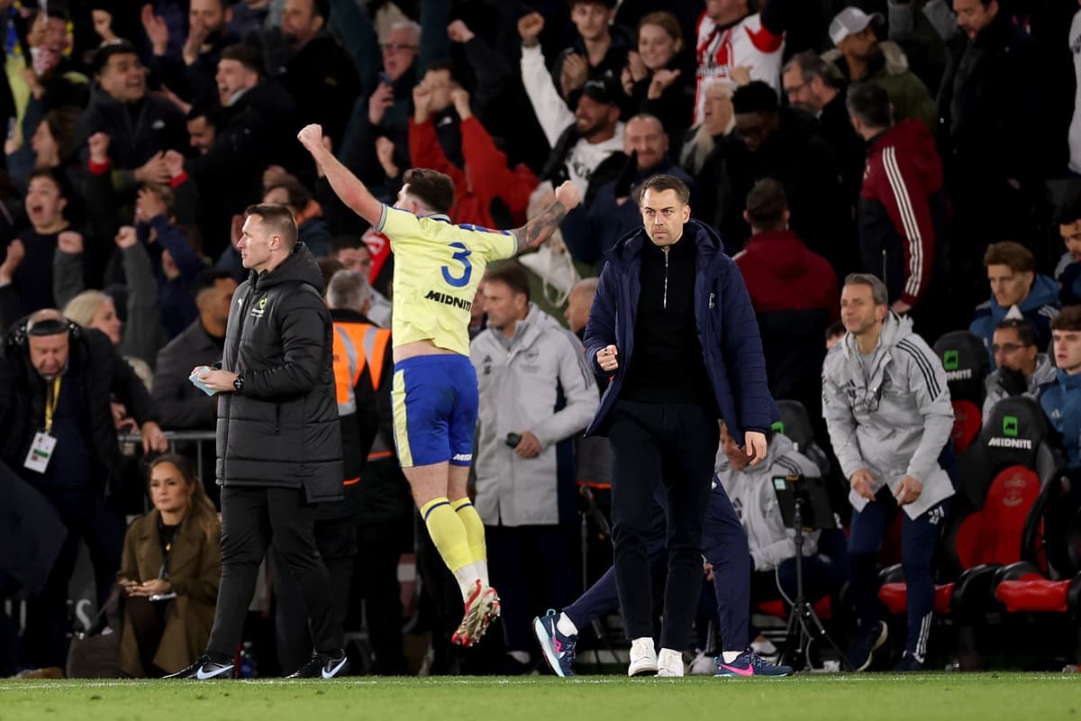 Tonda Eckert admits they tried to hurt Arsenal with long balls