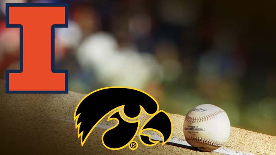 Hawkeyes baseball drops final game of three game series with Illinois 6-2; still wins series 2-1