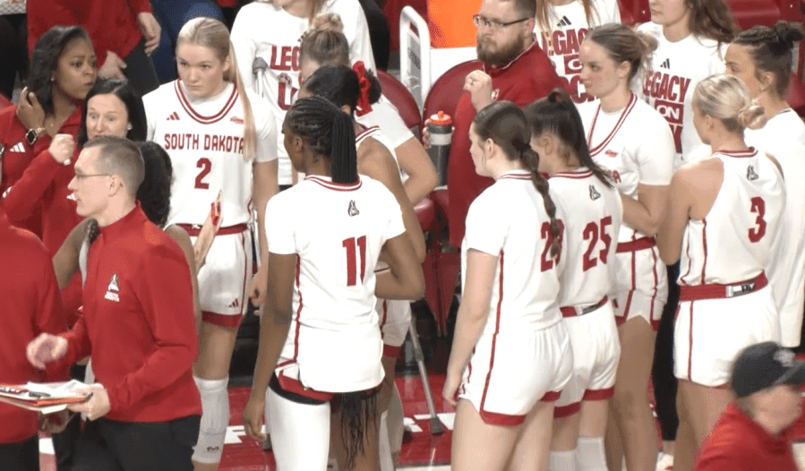 South Dakota women’s basketball downs Northern Colorado 80-60 in WNIT Tournament