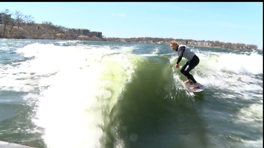 Oak Hill Marina in Arnolds Park hosts ‘Icebreaker Surf Event’