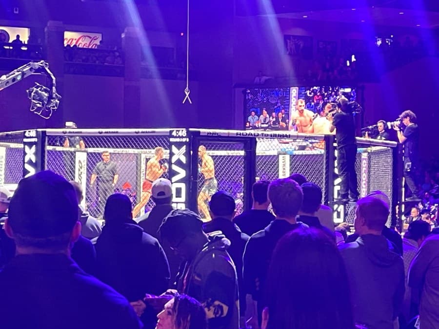 Logan Storley celebrates win in Sioux Falls