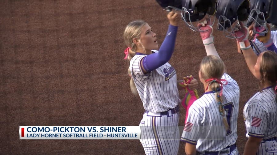 Shiner beats Como-Pickton 13-1 in Game One of the softball state semis