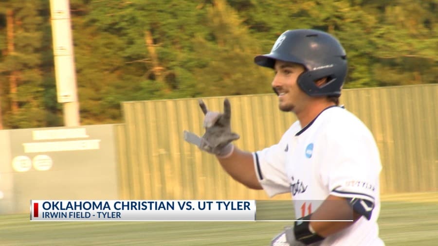 UT Tyler opens series with 13-3 win over Oklahoma Christian