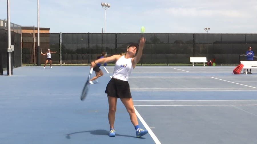 Angelo State tennis team concludes regular season schedule, will be 4th seed at tourney
