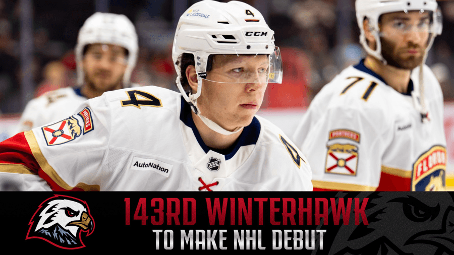 Winterhawks alum Marek Alscher makes his NHL debut