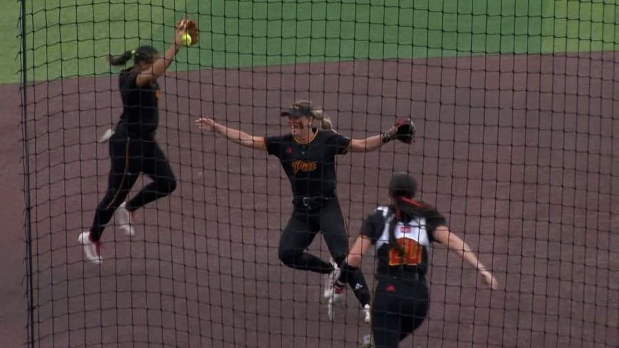 Pittsburg State Softball survives and advances in national tournament with back-to-back wins over Winona State & Rogers State