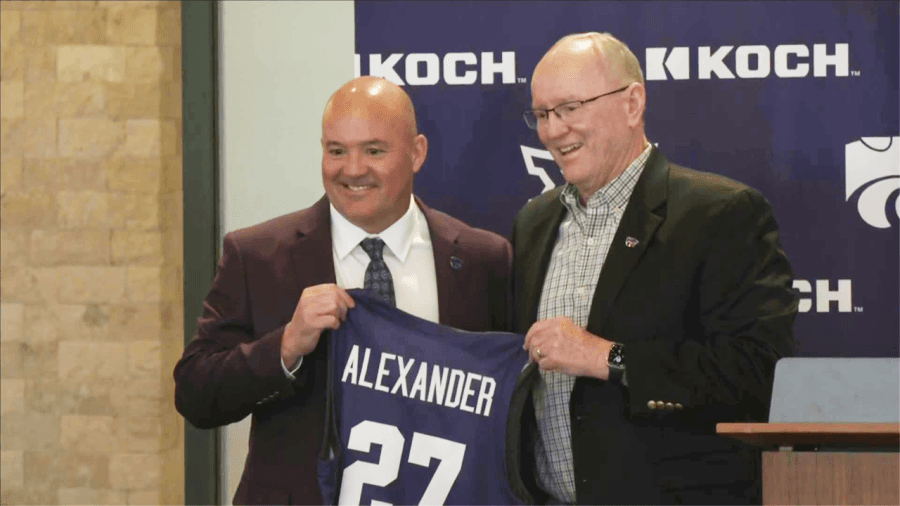 Case Alexander, 'Big Game,' Gets Star Treatment As He Joins Kansas State vs. Manhattan Clash