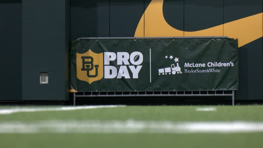 16 Bears participate in Baylor Pro Day