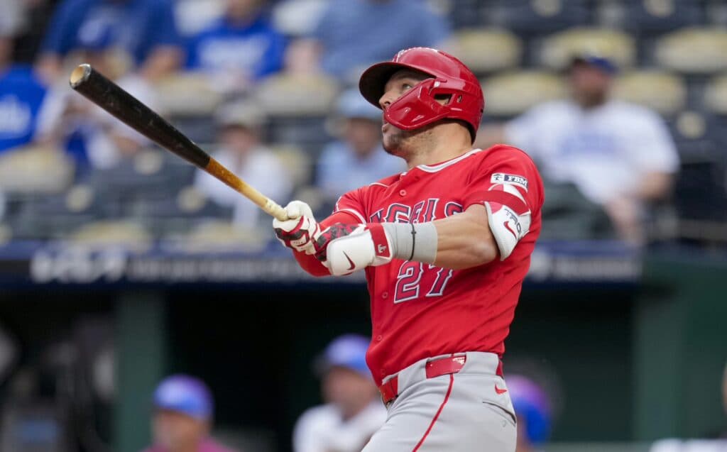 Mike Trout Passes Garret Anderson for Franchise XBH Record