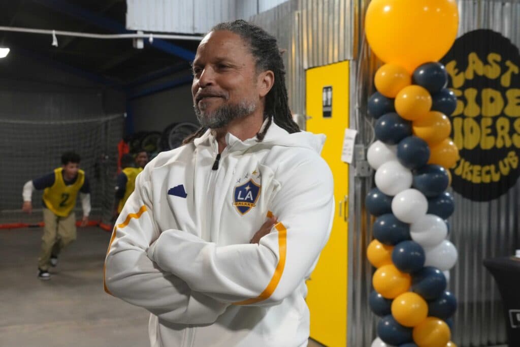 Galaxy Unveils Statue of Club Legend, UCLA Alum Cobi Jones