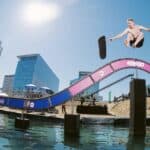 Skaters Battle Japanese Obstacle Course at Los Angeles Competition