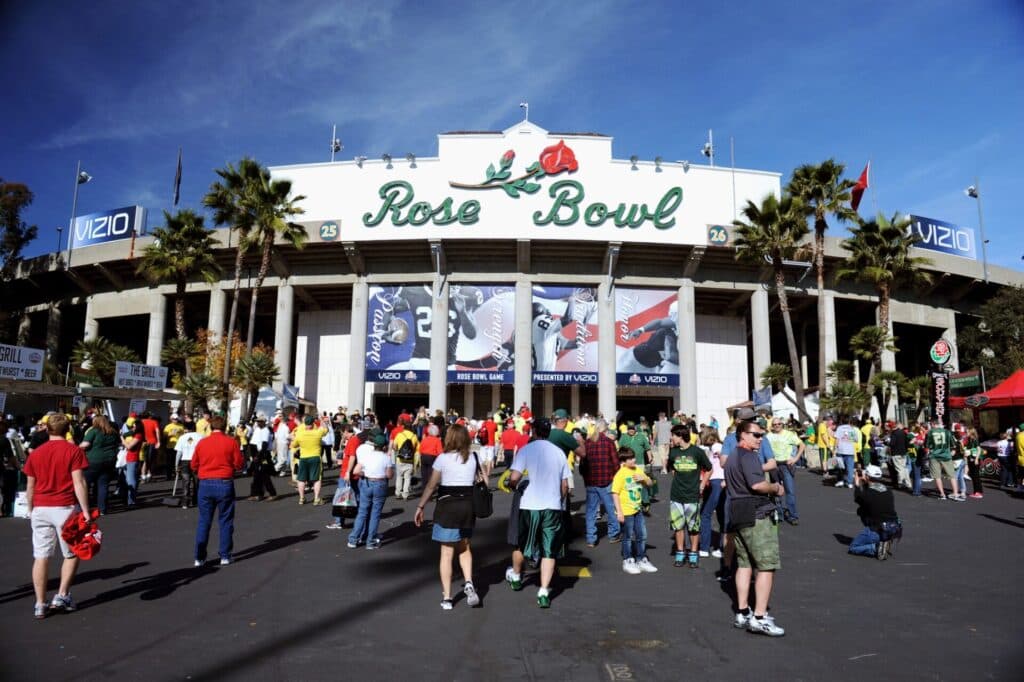 UCLA, Rose Bowl Trade Barbs in Court